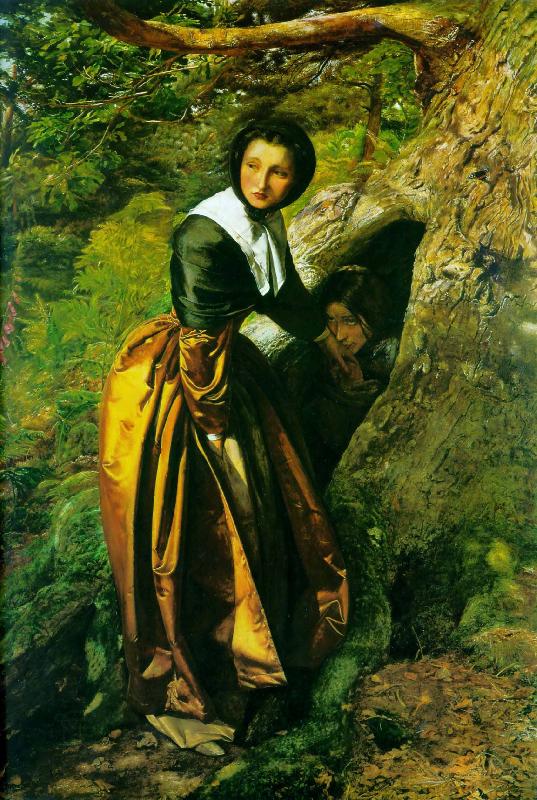 Sir John Everett Millais The Proscribed Royalist oil painting picture